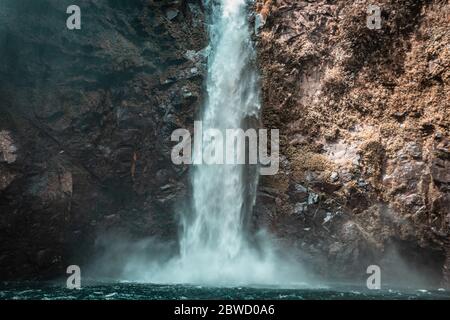 Waterfall in Batad Banaue Ifugao Stock Photo