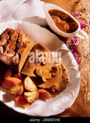 Roast Beef Stock Photo