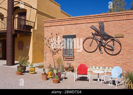 Antique Store, Tubac, Greater Tucson Region, Arizona, USA Stock Photo