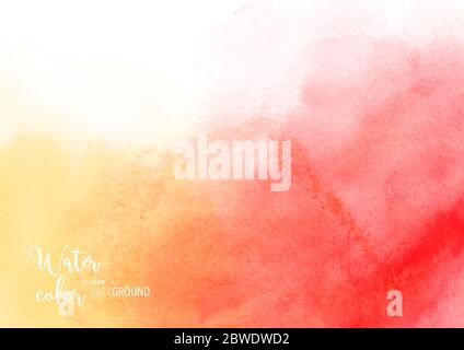 Hand-painted background colorful watercolor texture, isolated on white background, Abstract artistic element used as being an element in the decorativ Stock Vector