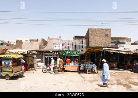 Down town of Uch, Uch Sharif, Bahawalpur district, Punjab Province, Pakistan, South Asia, Asia Stock Photo