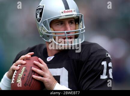 Oakland, United States. 28th Sep, 2003. Oakland Raiders fullback Tyrone  Wheatley. The Raiders defeated the Chargers, 34-31, in overtime at Network  Associates Coliseum in Oakland, Calif. on Sunday, Sept. 28, 2003. Photo