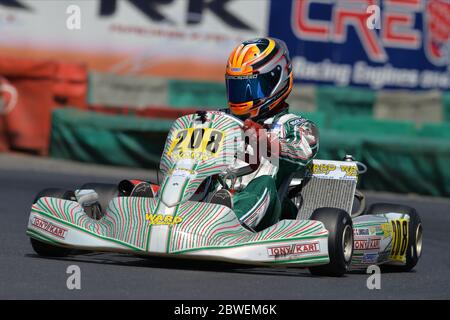 Danish racing driver Christian Lundgaard during his international ...