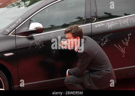 VENICE, ITALY - SEPTEMBER 06: Casey Affleck attends the 'I'm Still Here' photocall during the 67th Venice International Film Festival Stock Photo