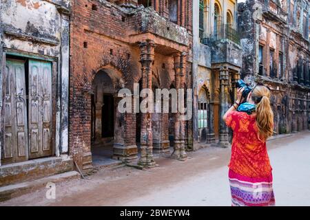 Sonargaon is a historic city in Bangladesh. Stock Photo