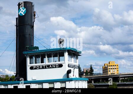Steamboat, Portland, Oregon, USA Stock Photo