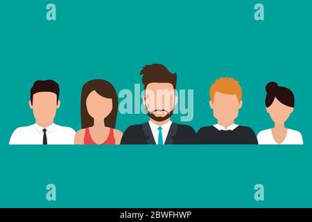 Brainstorming in team. Social networks icon. Stock Vector