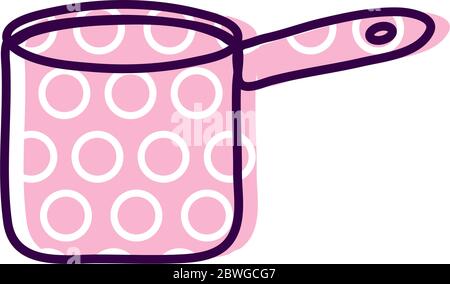 saucepan line and fill style icon vector design Stock Vector