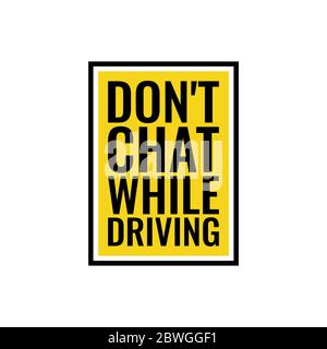 No Texting While Driving Sign. Do Not Use Phone While Driving. Careless ...