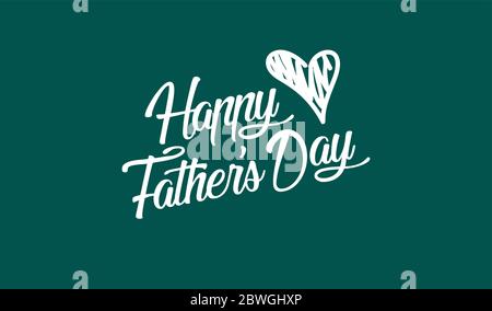 Greeting card template for Father Day. Vector illustration EPS 10 Stock Vector