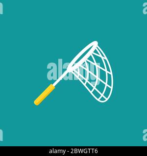 Butterfly net catcher Stock Vector Images - Alamy