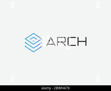 Data center logo. Database hosting emblem. Digital files cloud storage icon. Software,hardware backup server sign. Isolated IT industry element vector Stock Vector
