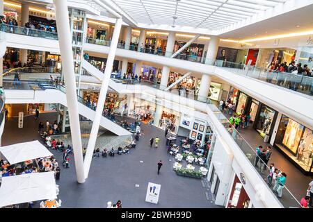 Mexico City,México Mexican,Paseo de la Reforma,Reforma,mall,shopping shopper shoppers shop shops market women working retail store stores business,cen Stock Photo