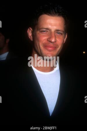 Beverly Hills, California, USA 19th September 1995 Actor Costas Mandylor attends New Line Cinema's 'Seven' (aka Se7en) Premiere on September 1995 at Samuel Goldwyn Theater in Beverly Hills, California, USA. Photo by Barry King/Alamy Stock Photo Stock Photo