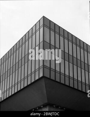 1995, Halifax Building society headquarters, West Yorkshire, northern England, UK Stock Photo