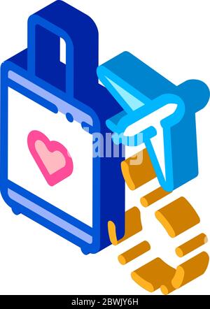 Champagne Glasses Wedding Ceremony Vector Icon Stock Vector