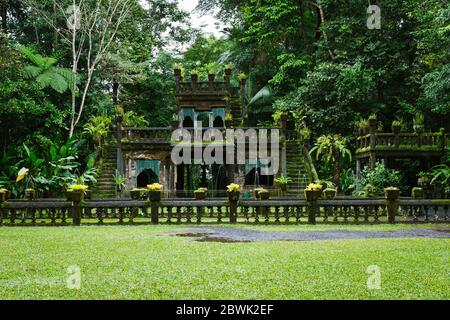 Paronella Park Architecture, Mena Creek, Queensland, Australia Stock Photo