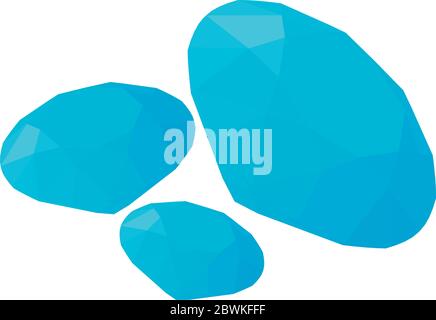 Diamond icon, isometric style Stock Vector