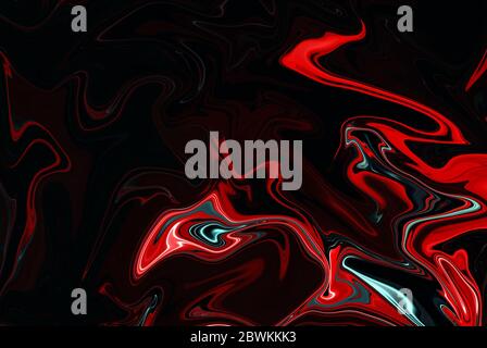 red and black marble pattern with high resolution. Can be used for background or wallpaper. Granite, marbling. Stock Photo