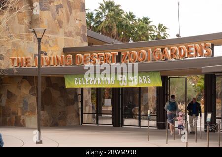 The Living Desert Zoo Gardens in Palm Desert CA Stock Photo