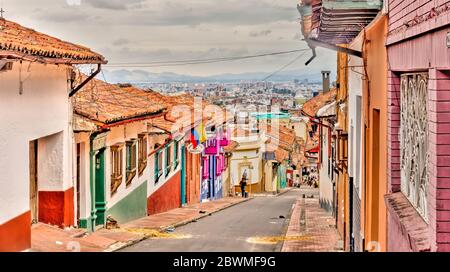 Bogota, La Candelaria, HDR Image Stock Photo