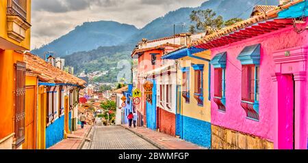 Bogota, La Candelaria, HDR Image Stock Photo