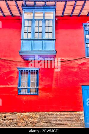 Bogota, La Candelaria, HDR Image Stock Photo