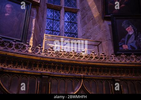 The studio set of Dumbledores Office, on display at the Making of Harry  Potter Studio Tour at the Warner Bros. Harry Potter, studio tour, objects,  UK Stock Photo - Alamy