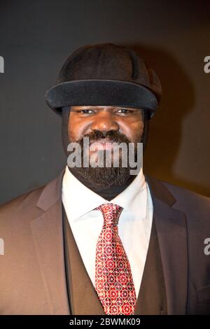 GREGORY PORTER JAZZ SINGER Stock Photo