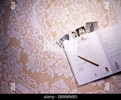 Lovely Diary Stock Photo