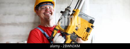 Man in special uniform Stock Photo