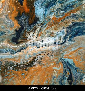 abstract art, acrylic painting Stock Photo