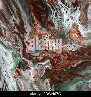 abstract art, acrylic painting Stock Photo