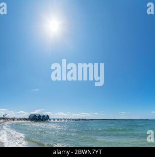 Busselton Jetty, Busselton, Western Australia, Australia Stock Photo