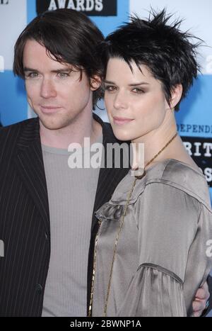 Christian Campbell and Neve Campbell at the 22nd Film Independent