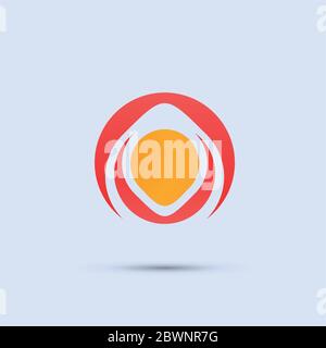 Jug with orange juice isolated on white background Stock Vector