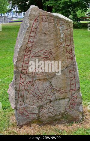 Rune stone runestone hi-res stock photography and images - Alamy