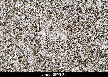 Abstract background of grey marble chips.Textured surface. Stock Photo
