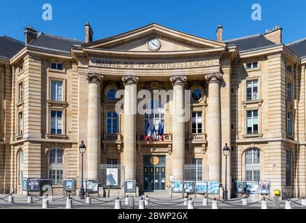 City hall of the V arrondissement in Paris Stock Photo