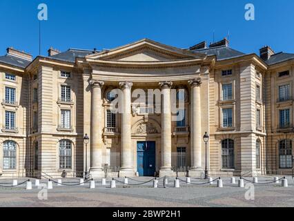 Law Faculty building of Sorbonne, University of Paris Stock Photo