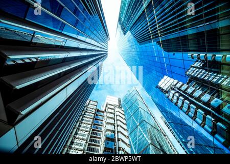 City Of London financial district - UK Stock Photo