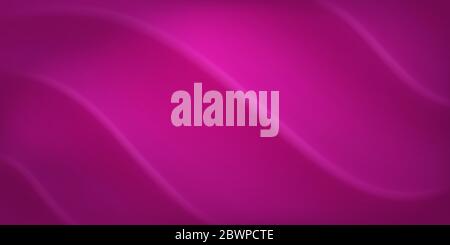Abstract background with wavy surface in purple colors Stock Vector