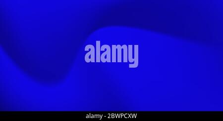 Abstract background with wavy surface in blue colors Stock Vector