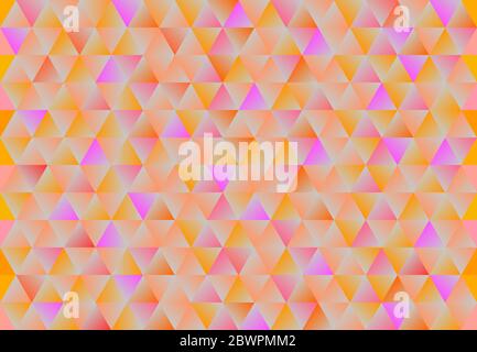 Abstract technology triangle background colorful free vector Stock Vector