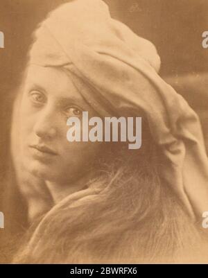 Study of Beatrice Cenci by Julia Margaret Cameron Stock Photo Alamy