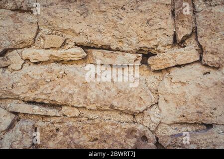 Natural stone texture background, toned in trendy shades. Any purpose backdrop Stock Photo