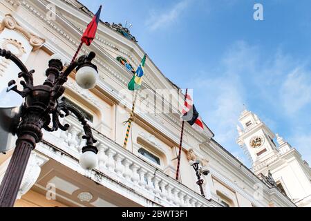 old building in historical center of Joao Pessoa Paraiba Stock Photo