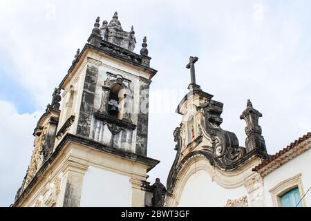 Sant Old Carmo Church - Joao Pessoa, Paraiba, Brazil Stock Photo