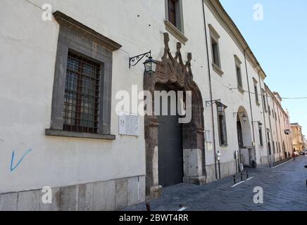 Capua - Palazzo Antignano Stock Photo