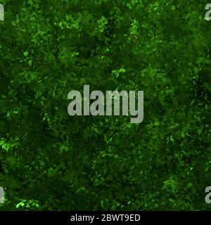 Green leaves texture. Old green textured illustration. Stock Vector